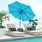 Costway 10 FT Patio Umbrella Patio Market Steel Tilt W/ Crank Outdoor Yard Garden